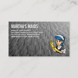 Tarjeta De Visita Icono de Maid