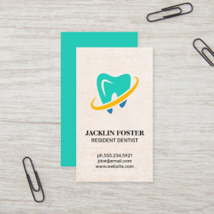 Tarjeta De Visita Icono dental