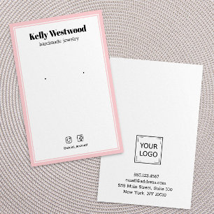 TARJETA DE VISITA ICONO SOCIAL DE LOGOTIPO DE VISUALIZACIÓN DE LOGOT
