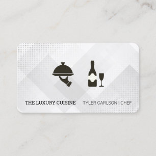 Tarjeta De Visita Iconos de cocina   Restaurante   Catering culinari