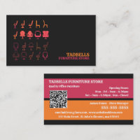 Iconos de la silla - Ventas de la tienda de mueble