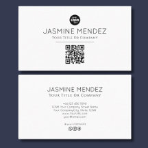 Iconos sociales de logotipo de código QR minimalis