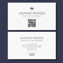 Iconos sociales de logotipo de código QR minimalis