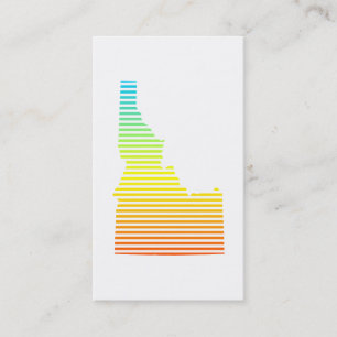 Tarjeta De Visita idaho chill fade
