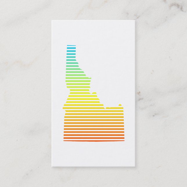 Tarjeta De Visita idaho chill fade (Anverso)