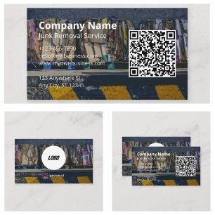 Tarjeta De Visita Ideas de Eliminación de Basura
