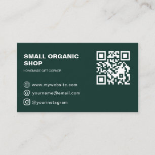Tarjeta De Visita Identidad Empresarial Minimalista Verde Moderna co