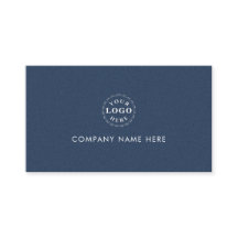 Identidad Profesional de Negocios con Textura Azul
