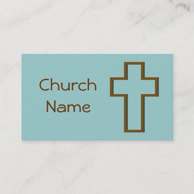 Tarjeta De Visita Iglesia (Anverso)