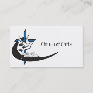 Tarjeta De Visita Iglesia religiosa Cristianismo Pastor religioso