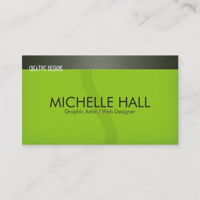 Tarjeta De Visita III minimalista moderno (Anverso)