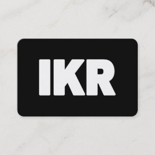 Tarjeta De Visita IKR   Jerarquí de texto