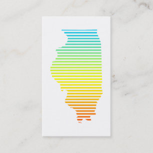 Tarjeta De Visita illinois chill fade