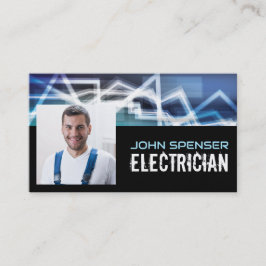 Tarjeta De Visita Iluminación del servicio de cableado para el hogar