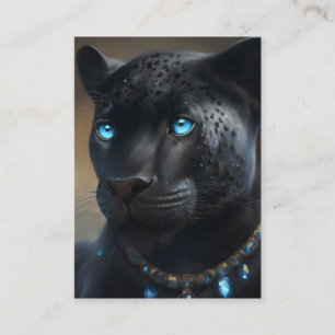 Tarjeta De Visita Ilustracion Black Panther