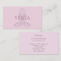 Ilustración de instructora de yoga minimalista en 