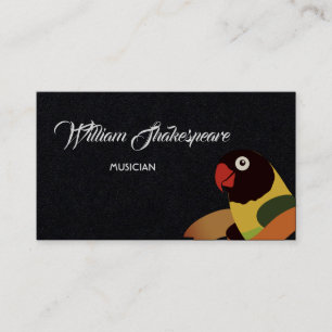 Tarjeta De Visita Ilustracion de Lovebird