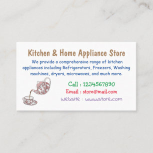 Tarjeta De Visita Ilustracion de personalizado de conjunto de equipo