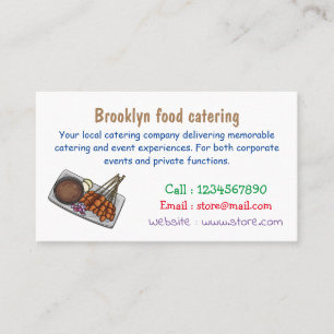 Tarjeta De Visita Ilustracion Satay personalizado