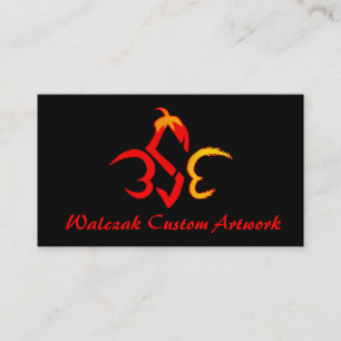 Tarjeta De Visita Ilustraciones del personalizado de Walczak