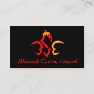 Tarjeta De Visita Ilustraciones del personalizado de Walczak