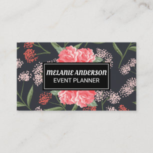 Tarjeta De Visita Ilustraciones naturales de las flores