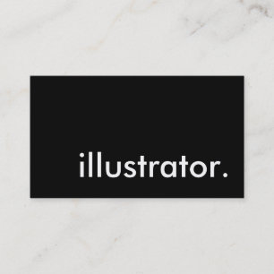 Tarjeta De Visita ilustrador.