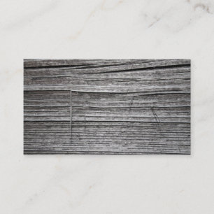 Tarjeta De Visita Imagen de la madera que astilla vieja