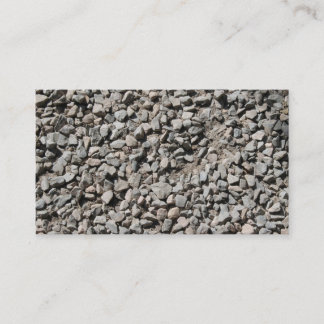 Tarjeta De Visita Imagen de pequeñas piedras