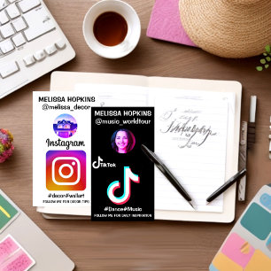 Tarjeta De Visita imagen del perfil del logotipo de la imagen de la 