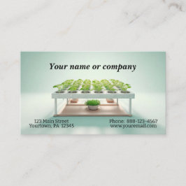 Tarjeta De Visita Imagen simple de un aerogarden