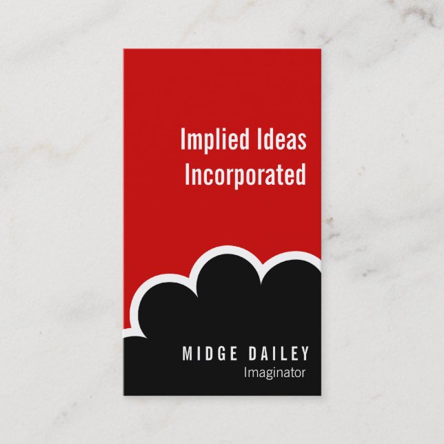 Tarjeta De Visita Imaginador (Anverso)