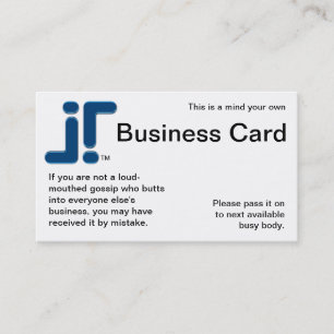 Tarjeta De Visita Importe sus los propios