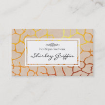 Impresión animal (oro) | Beige