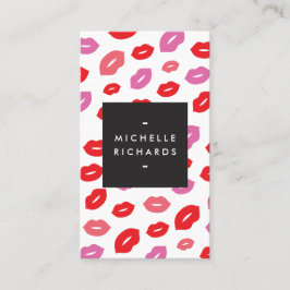 Tarjeta De Visita Impresión del brillo para los artistas de maquilla