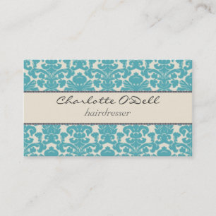 Tarjeta De Visita impresión del damasco