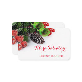 Tarjeta De Visita Impresionante Navidad perfecto