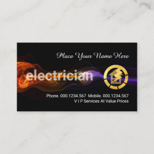 Tarjeta De Visita Impresionante Servicio de Taxi Rápido Relámpago