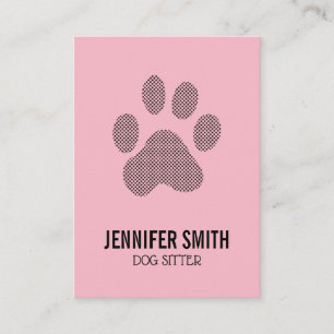 Tarjeta De Visita Impresiones de Doggie
