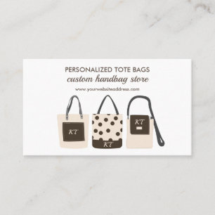 Tarjeta De Visita Imprimir a petición Bolsas Monográficas