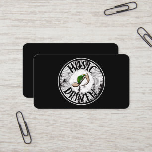 Tarjeta De Visita Impulsado por la música