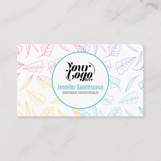 Tarjeta De Visita Independent Fashion Retailer Approved (Anverso)