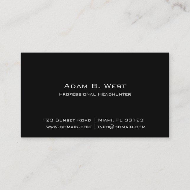 Tarjeta De Visita Individualidad (Anverso)