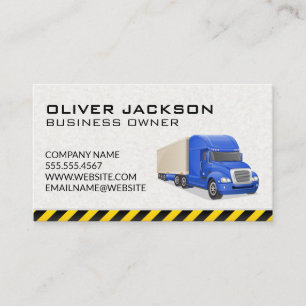 Tarjeta De Visita Industria de la camionería