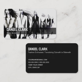 Tarjeta De Visita Industria de la moda