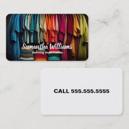 Tarjeta De Visita Industria de la moda