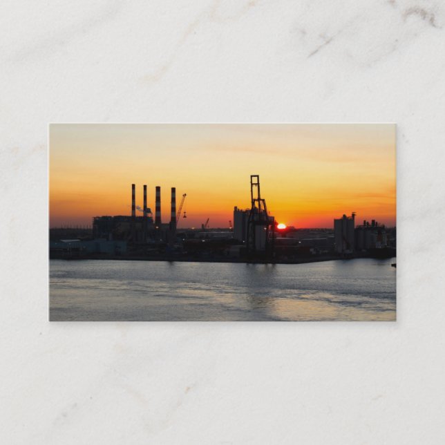 Tarjeta De Visita Industria del Echar a un lado-Poder Personalize-2 (Anverso)