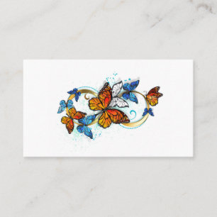 Tarjeta De Visita Infinidad de Mariposas Monarca