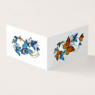 Tarjeta De Visita Infinidad de Mariposas Monarca
