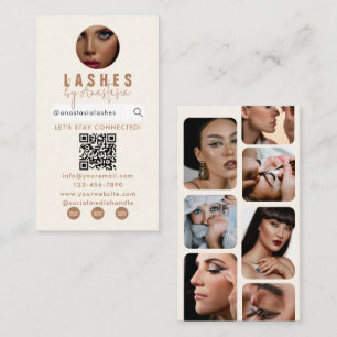 Tarjeta De Visita Influencer Belleza Maquilladora Artista Cabello Pe